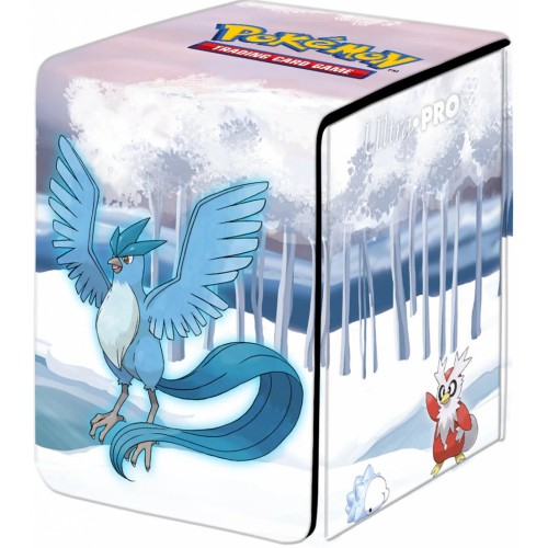 Pokémon UP: GS Frosted Forest - Flip Box kožená krabička na karty