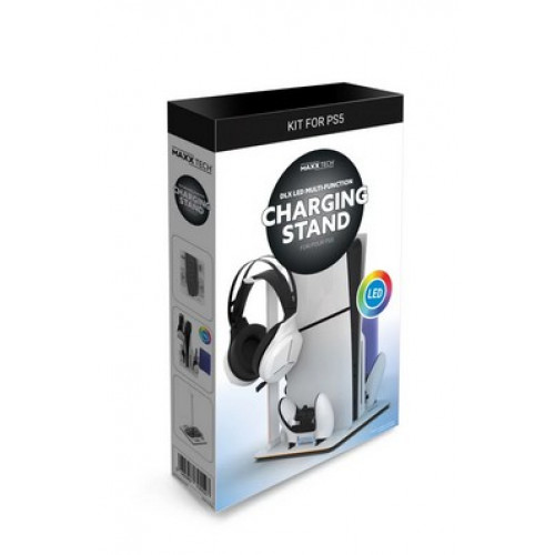DLX LED Multi-Fuction Charging Stand for PS5