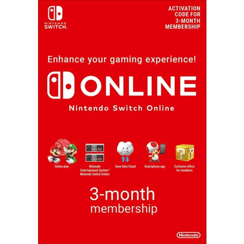 Nintendo Membership 3 month EU