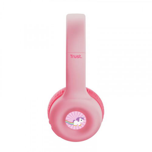 TRUST bezdrátové sluchádka Nouna, Bluetooth, ružové