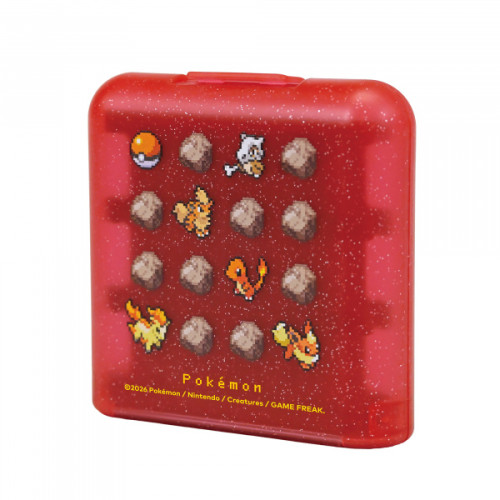 SWITCH 2 HORI Card Case 24 Pixel Red