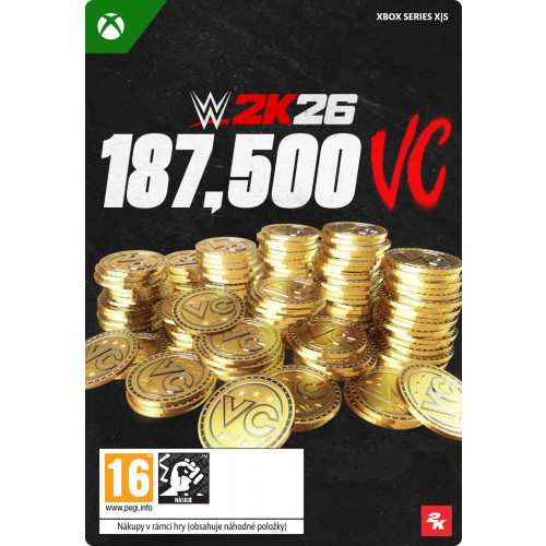 WWE 2K26: 187,500 Virtual Currency Pack