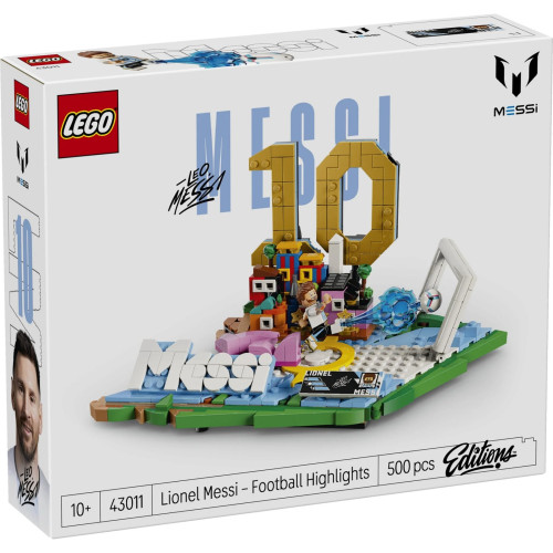 LEGO® Editions 43011 Lionel Messi – Hviezdné momenty futbalu