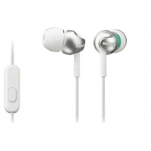 Sony MDR-EX110AP, handsfree, biele