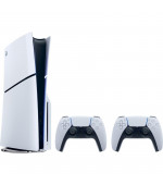 PlayStation 5 Slim + 2x DS white