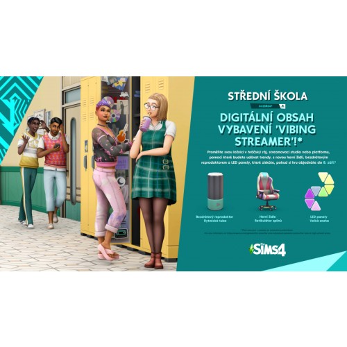 The Sims 4 Střední škola