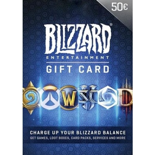 Battle.net darčeková karta 50 €
